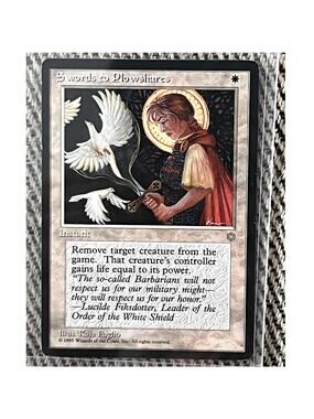 Swords to Plowshares – 1995 Ice Age – Magic: The Gathering